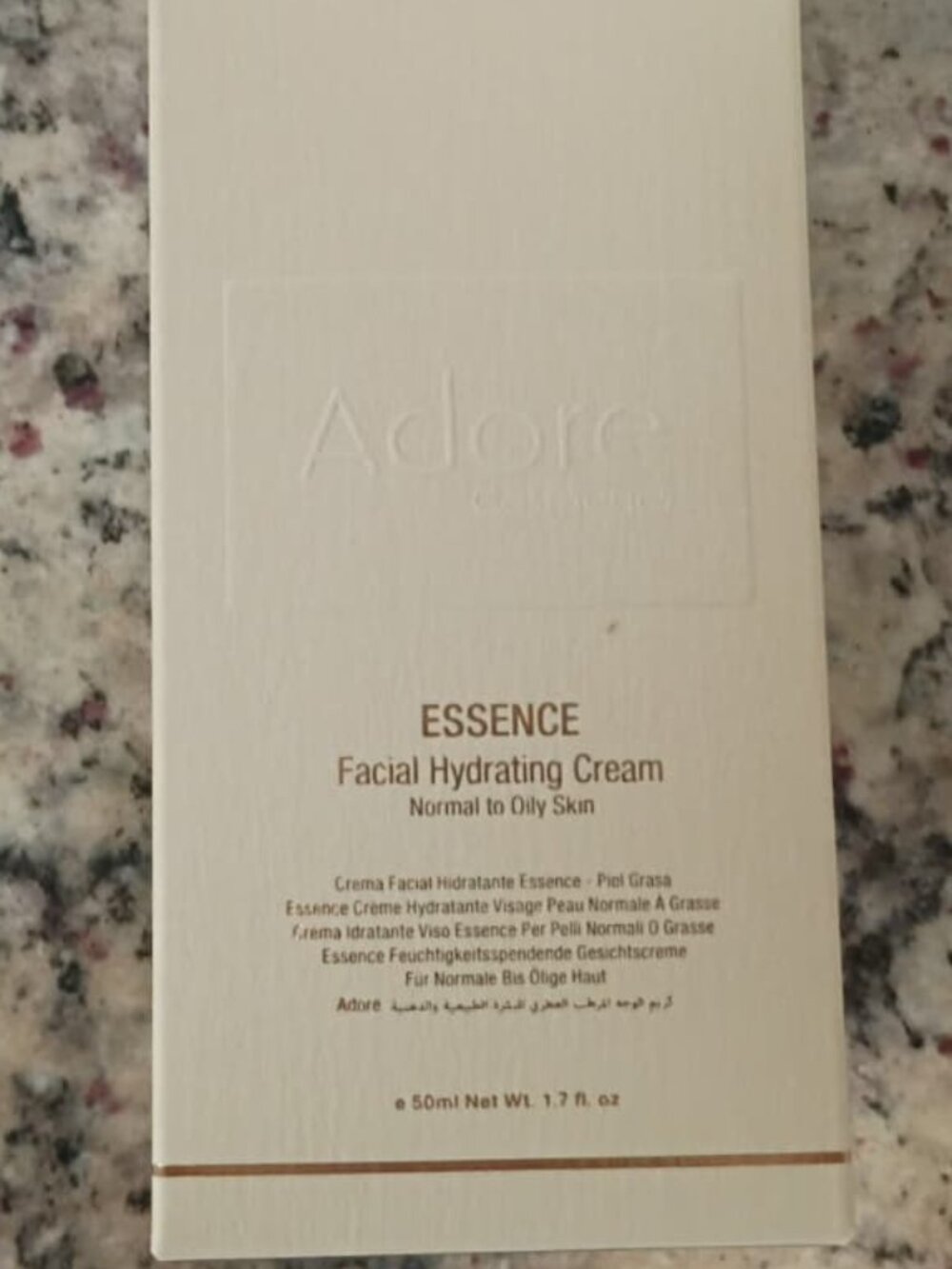 ADORE ESSENCE FACIAL HYDRATING CREAM-NORMAL TO OILY SKIN-1.7 oz/50 ml-NEW-SEALED